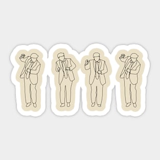 Trump Dance Sticker
